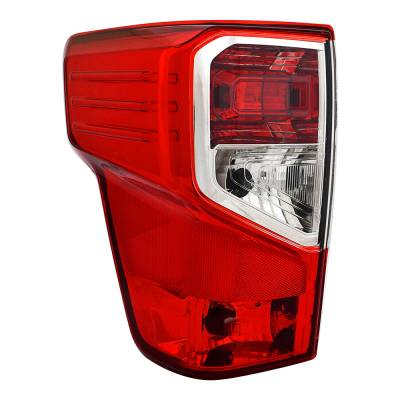 Rareelectrical - New Left Halogen Tail Light Compatible With Nissan Titan Standard Extended Cab Pickup 2017 2018 2019