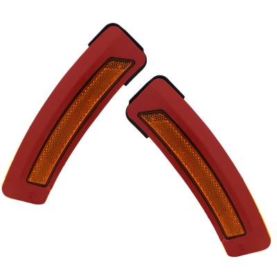 Rareelectrical - New Pair Of Side Marker Lights Compatible With Toyota Prius Premium Hatchback 4-Door 2023 By Part