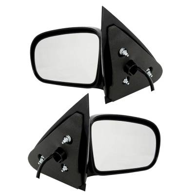 Rareelectrical - New Left Driver & Right Passenger Side Door Mirror Fits 2004-2008 Chevrolet Malibu Power Gm1321287