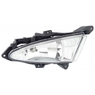 Rareelectrical - Fog Light Assembly Compatible With 2007-2010 Hyundai Elantra Right Passenger Side 2.0L 1.8L I4
