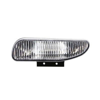 Rareelectrical - New Left Fog Light Lens Compatible With Ford Mustang High 1996-1997 F4zz15l203b Fo2596101