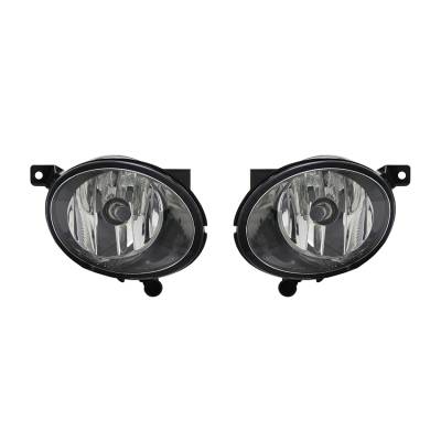 Rareelectrical - Pair Of Fog Light Compatible With Volkswagen Eos 2011-2013 2014 5K0941700f 5K0941699f 5K0 941 700 F