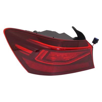 Rareelectrical - New Led Outer Left Tail Light Compatible With Kia Forte Gt Sedan 4 Door 1.6L 2020 2021 By Part