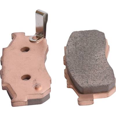 Rareelectrical - Brake Pad Kit Sintered Compatible With Honda Pioneer 500 520 700 700-4 Deluxe Big Red 700 Muv700