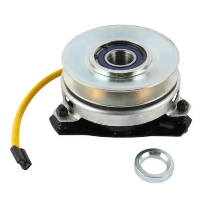 Rareelectrical - New Electric Pto Clutch Compatible With John Deere Equipment 5215-117 Ccw 1.125 Inch 5.5 Inch Pulley