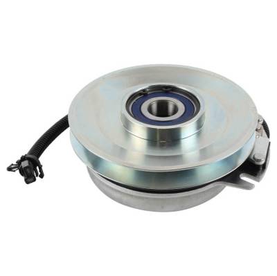 Rareelectrical - New Electric Pto Clutch Compatible With Warner Equipment 5218-233 Cw 1.125 Inch 5.375 Inch Pulley