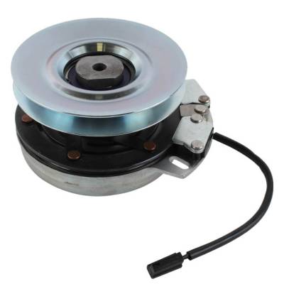Rareelectrical - New Electric Pto Clutch Compatible With Warner Equipment 5219-77 Ccw 1 Inch 6 Inch Pulley 125 Ft-Lbs