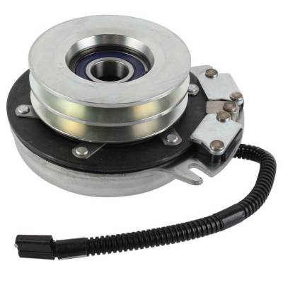 Rareelectrical - New Electric Pto Clutch Compatible With Warner Equipment 5218-170 Ccw 1 Inch 4.875 Inch Pulley 200