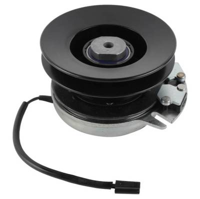 Rareelectrical - New Electric Pto Clutch Compatible With Warner Equipment 5217-33 Ccw 1 Inch 6 Inch Pulley 80 Ft-Lbs