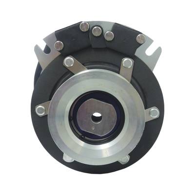 Rareelectrical - New Pto Clutch Compatible With Simplicity Equipment 521860 Ccw 1.125 Inch 6.1 Inch Pulley 200 Ft-Lbs