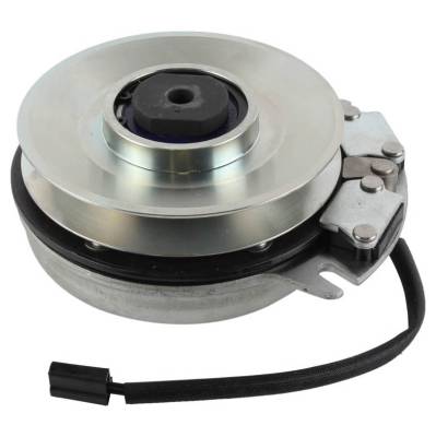 Rareelectrical - New Electric Pto Clutch Compatible With Warner Equipment 5218-105 Ccw 1.125 Inch 6 Inch Pulley 200
