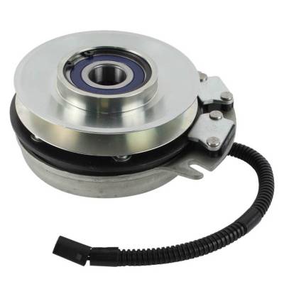 Rareelectrical - New Electric Pto Clutch Compatible With Warner Equipment 5218-90 Ccw 1 Inch 6 Inch Pulley 200 Ft-Lbs