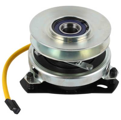 Rareelectrical - New Electric Pto Clutch Compatible With Warner Equipment 5215-44 Ccw 1.125 Inch 5.3 Inch Pulley 110