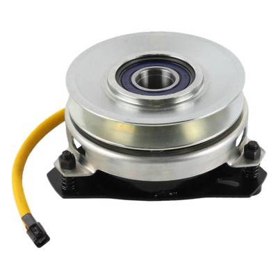 Rareelectrical - New Electric Pto Clutch Compatible With Bush Dixon Equipment 60208 Ccw 1.125 Inch 5.5 Inch Pulley