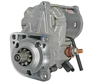 Rareelectrical - Starter Motor 12 Volt Cw 10 Tooth Osgr Compatible With Case New Holland Crawler Construction