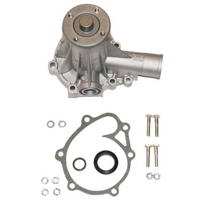Rareelectrical - Water Pump Compatible With 1976-1985 Volvo 244 245 242 760 264 Dl Gle B21 B23 Redblock 2.1L 2.3L I4