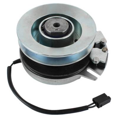 Rareelectrical - New Electric Pto Clutch Compatible With Warner Equipment 5217-36 Ccw 1 Inch 5.315 Inch Pulley 80