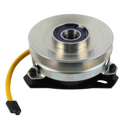 Rareelectrical - New Electric Pto Clutch Compatible With Warner Equipment 5210-10 Ccw 1 Inch 6 Inch Pulley 110 Ft-Lbs