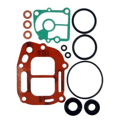 Rareelectrical - 2002-2008 Lower Unit Gearcase Seal Kit Compatible With Tohatsu Nissan 9.8-18Hp 2-Cyl 4-Stroke