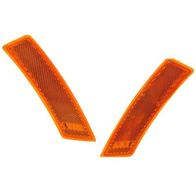 Rareelectrical - New Pair Of Side Marker Lights Compatible With Ford Ranger Xlt Crew Cab Pickup Ranger Wildtrak Crew