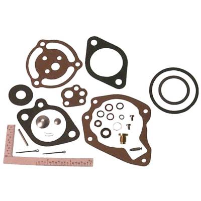 Rareelectrical - Carburetor Rebuild Kit Compatible With 1954-1978 Johnson Evinrude 25 30 35 40Hp 2-Stroke 2-Cyl