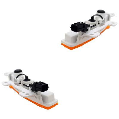 Rareelectrical - New Pair Of Side Marker Lights Compatible With Hyundai 2023 2024 Part Numbers Hy2551121 Hy2550121