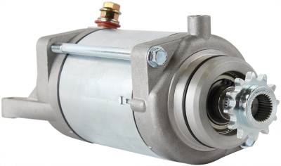 Rareelectrical - 12V Starter Compatible With 1994-2009 Ex500 Ninja 500 500R 1990-1996 En500 Vulcan 500 1985-1990 454