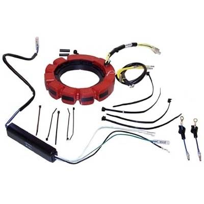 Rareelectrical - Stator Compatible With 1987-1996 Mercury Force 100 115 125Hp 4-Cyl 40 50 70 75 90Hp 2/3-Cyl 2-Stroke