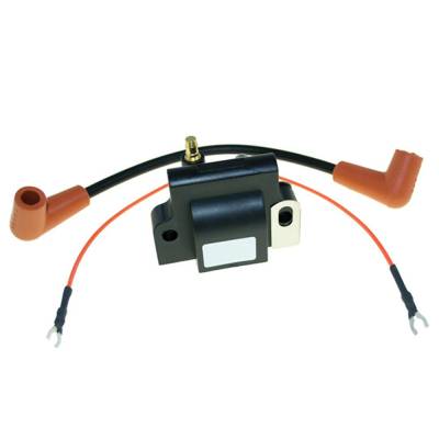 Rareelectrical - Ignition Coil Compatible With 1971-1977 Johnson Evinrude 2-Cyl Outboard Screw Terminal With Spark