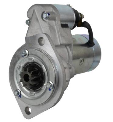 Rareelectrical - Starter Compatible With 1978-1997 Tcm Fd23z Fd25z Forklift Isuzu C-240 Diesel C-190 4Jb1 4Bc2