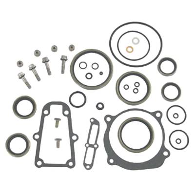 Rareelectrical - Omc Stringer 400 Series 4-Cylinder Gearcase Seal Kit Compatible With 2.5L 3.0L Mechanical Shift