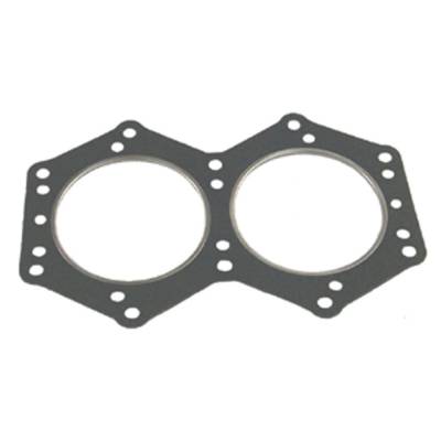 Rareelectrical - 1968-1979 Johnson Evinrude V4 Crossflow Head Gasket Compatible With 85 100Hp 3.375" Bore 2-Stroke