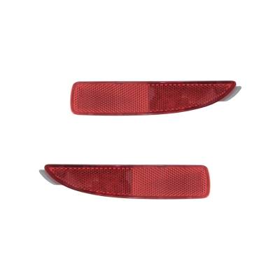 Rareelectrical - New Pair Of Reflector Lights Compatible With Mazda 6 2014 2015 2016 D350515l0e D350515m0e