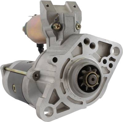 Rareelectrical - New 12V Starter Compatible With Mitsubishi Fuso Canter Fb308b Fd378b Fe307bd 4Dr7 4-Cyl Diesel