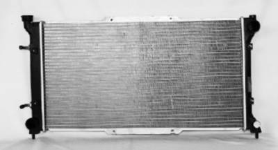 Rareelectrical - Cooling Radiator Assembly Fits 1995-1999 Subaru Legacy 2.2L OEM 45199Ac270 Plastic/Aluminum Direct