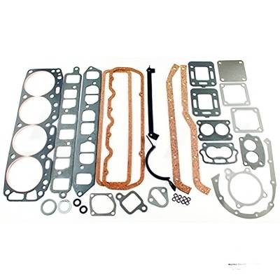 Rareelectrical - Engine Overhaul Gasket Set Compatible With 1968-1988 Mercruiser 3.0L Gm 181 Cid 4-Cyl Marine Engine