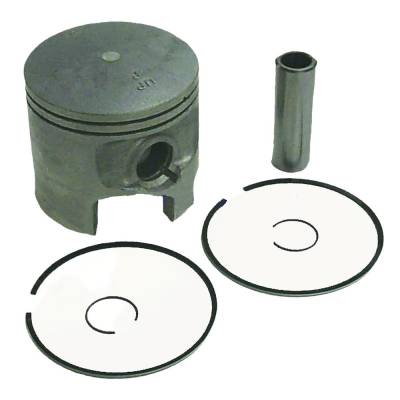 Rareelectrical - Piston Kit Compatible With Mercury Mariner V6 Efi 200-250Hp 3." Bore 2-Stroke 1999-2008 .015