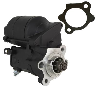 Rareelectrical - Starter Motor 12V 9T Compatible With Harley Davidson Xl Sportster Buell S1 S2 S3 M2 X1 Lightning