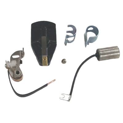 Rareelectrical - Tune Up Kit Compatible With Omc Stern Drive Inboard Marine Engine V8 8-Cylinder Single Point
