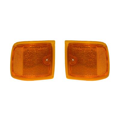 Rareelectrical - Driver Passenger Side Marker Light Pair Compatible With 1996-2002 Chevrolet Express 1500 2500 3500