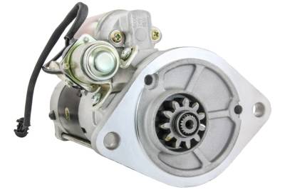 Rareelectrical - 24V Starter Compatible With New Holland E160 E215 E235srlc Kobelco Sk200 Sk210lc Excavator