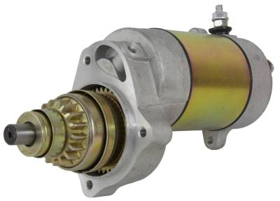 Rareelectrical - Starter & Drive Compatible With 1995-96 Polaris Scrambler 400 1997-2002 Scrambler 400 2X4 4X4