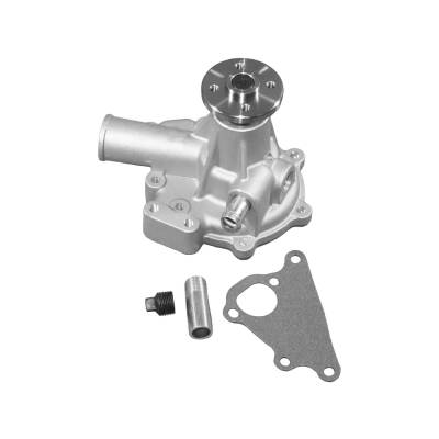 Rareelectrical - Heavy Duty Water Pump Compatible With Case 410 420 B B Skid Steer Shibaura N844 With Gasket New