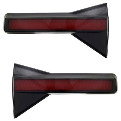 Rareelectrical - New Pair Of Tail Lights Compatible With Hyundai Santa Cruz Sel Crew Cab Pickup Santa Cruz Ultimate