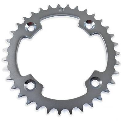 Rareelectrical - Rear Drive Sprocket 35T 520 Chain Steel Compatible With Suzuki Lt-R 450 Quadracer Lt-Z 400 Quadsport