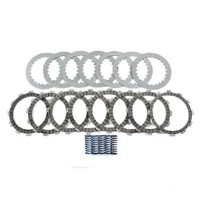 Rareelectrical - Clutch Friction Steel Plates Springs Kit Compatible With 2008-2017 Honda Crf250r 2008-2009 Crf250x
