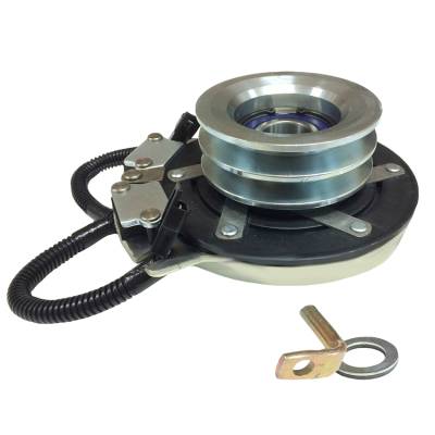 Rareelectrical - New Electric Pto Clutch Compatible With Murray Equipment 104-0265 Ccw 1.125 Inch 4.13 Inch Pulley