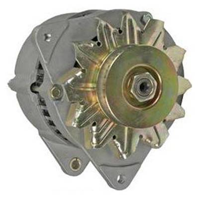 Rareelectrical - 12V 45 Amp Alternator Compatible With 1986-1992 Ford 5610 6610 7610 7710 Tractor Diesel Lucas 24256