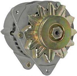 Rareelectrical - 45 Amp Alternator Compatible With 1975-1988 Ford 231 233 333 455 531 Tractor Diesel Marelli 63324256