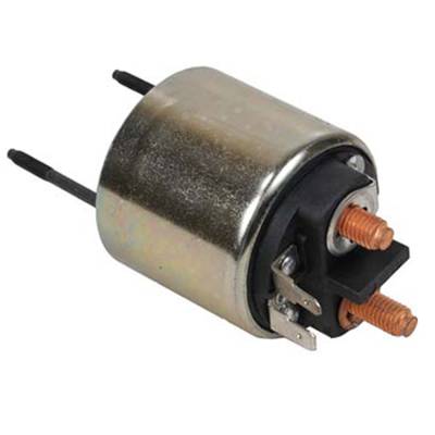 Rareelectrical - Solenoid Compatible With Valeo Applications 12V OEM 182464 504047 594155 Ced518 Ced565 Stud 54 M8